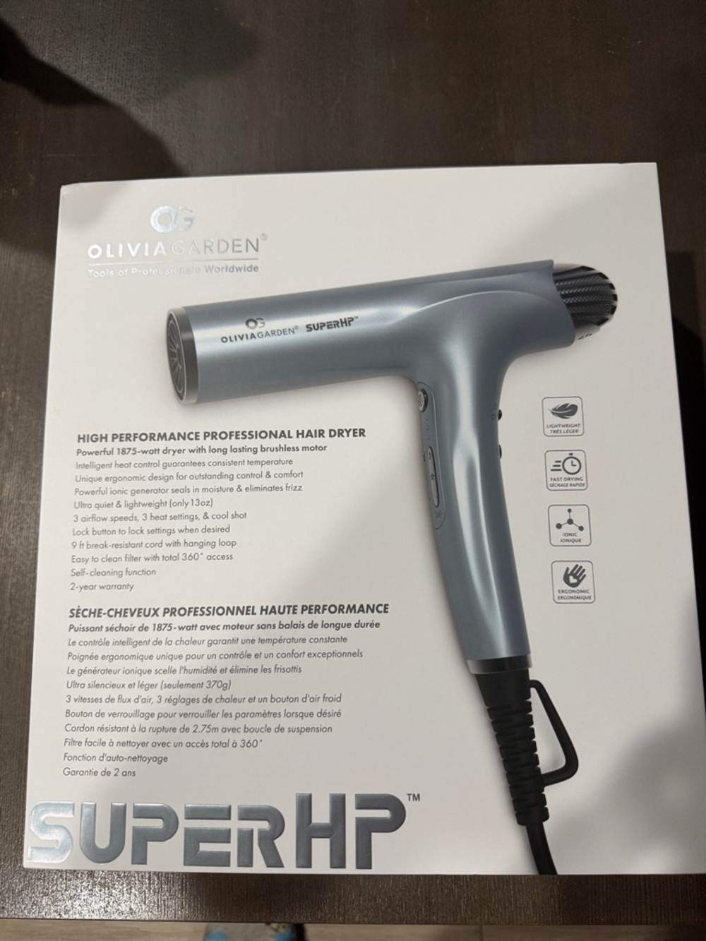 Olivia Garden SuperHP Professional Hair Dryer